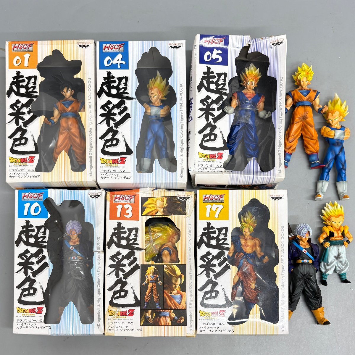 ドラゴンボール超彩色フィギュア まとめ売り 19体 新品 未開封! Yahoo!オークション -「超彩色 ドラゴンボール」の落札相場