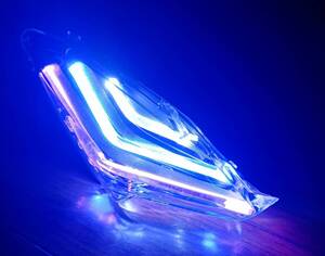 シグナス 3型 三型 SE44J SE46J 1YP ポジション デイライト LED カスタム 社外 改造 爆光 フォグ CTH ワンオフ