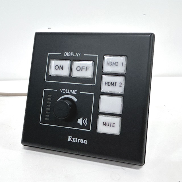 [ б/у ]Extron/ek -тактный long MediaLink Plus контроллер SMB112 Two-gang настольный крепление box 2 полосный размер черный 