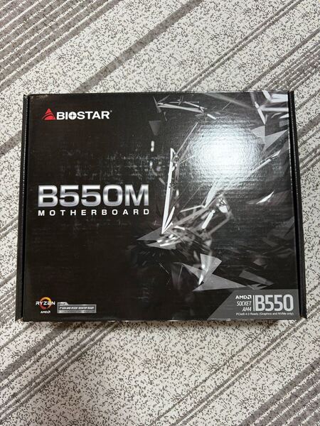 新品 BIOSTAR B550M マザーボードam4