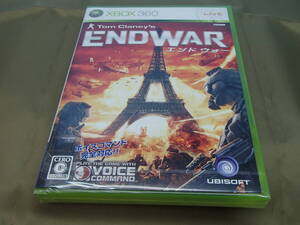新品 XBOX360 エンド ウォー