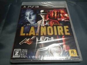 新品 PS3 L.A.ノワール 初回生産版