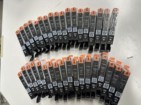 キャノン純正インクカートリッジ BCI351XLBK ブラック 36本