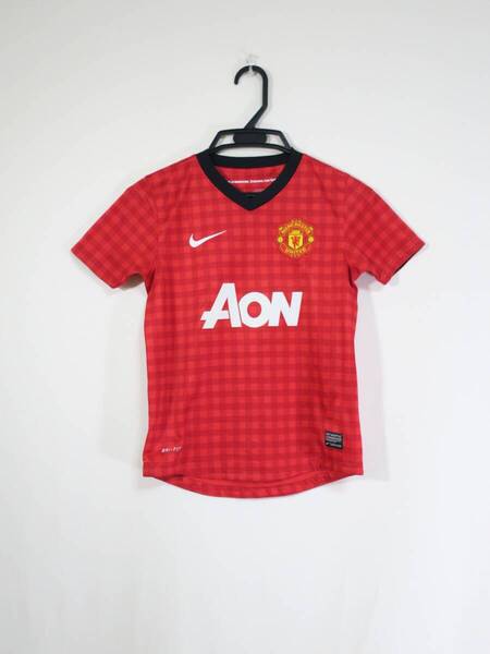 マンチェスター・ユナイテッド 12-13 ホーム ユニフォーム ジュニアM 140-150cm ナイキ NIKE Manchester サッカー シャツ キッズ 子ども