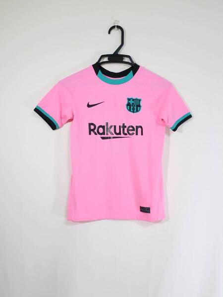 バルセロナ 21-22 アウェイ ユニフォーム ジュニアS 130-140cm ナイキ NIKE Barcelona 子ども キッズ サッカー シャツ ピンク