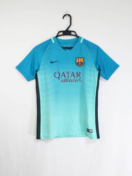 バルセロナ 16-17 サード ユニフォーム ジュニア L 150-160cm ナイキ NIKE Barcelona 子ども キッズ サッカー シャツ