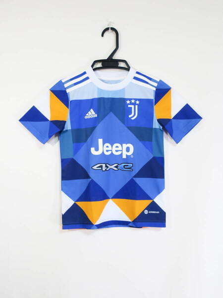 ユベントス 22-23 4TH ユニフォーム ジュニア 130cm アディダス ADIDAS juventus サッカー シャツ 子ども