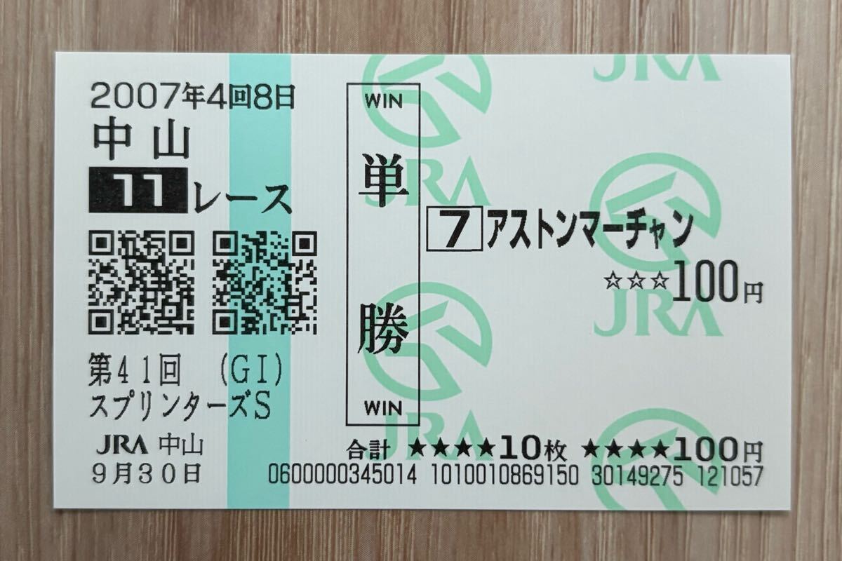 現地購入的中単勝馬券【1999年スプリンターズS】ブラックホーク Yahoo!オークション -「スプリンターズs」(終了したレースの馬券