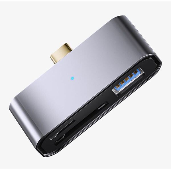 USB Type-C sdカードリーダー 3in1 USB/SD/TF変換アダプタ カメラアダプタ OTG機能 写真/動画 高速データ転送