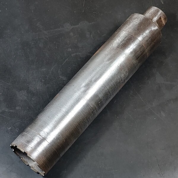 中古品 メーカー不明 コアドリルビット Aロット 全長425mm 外径88mm