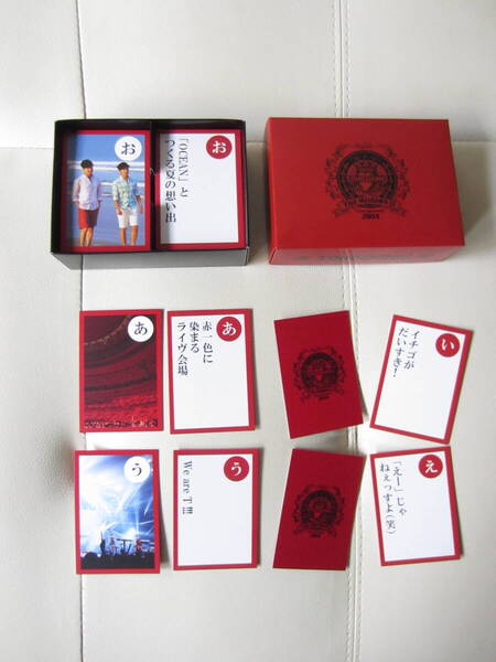 ★ 【送料込み】「東方神起 FANCLUB EVENT 「THE MISSIONⅢ」東方神起かるた ユノ チャンミン ビギスト ★