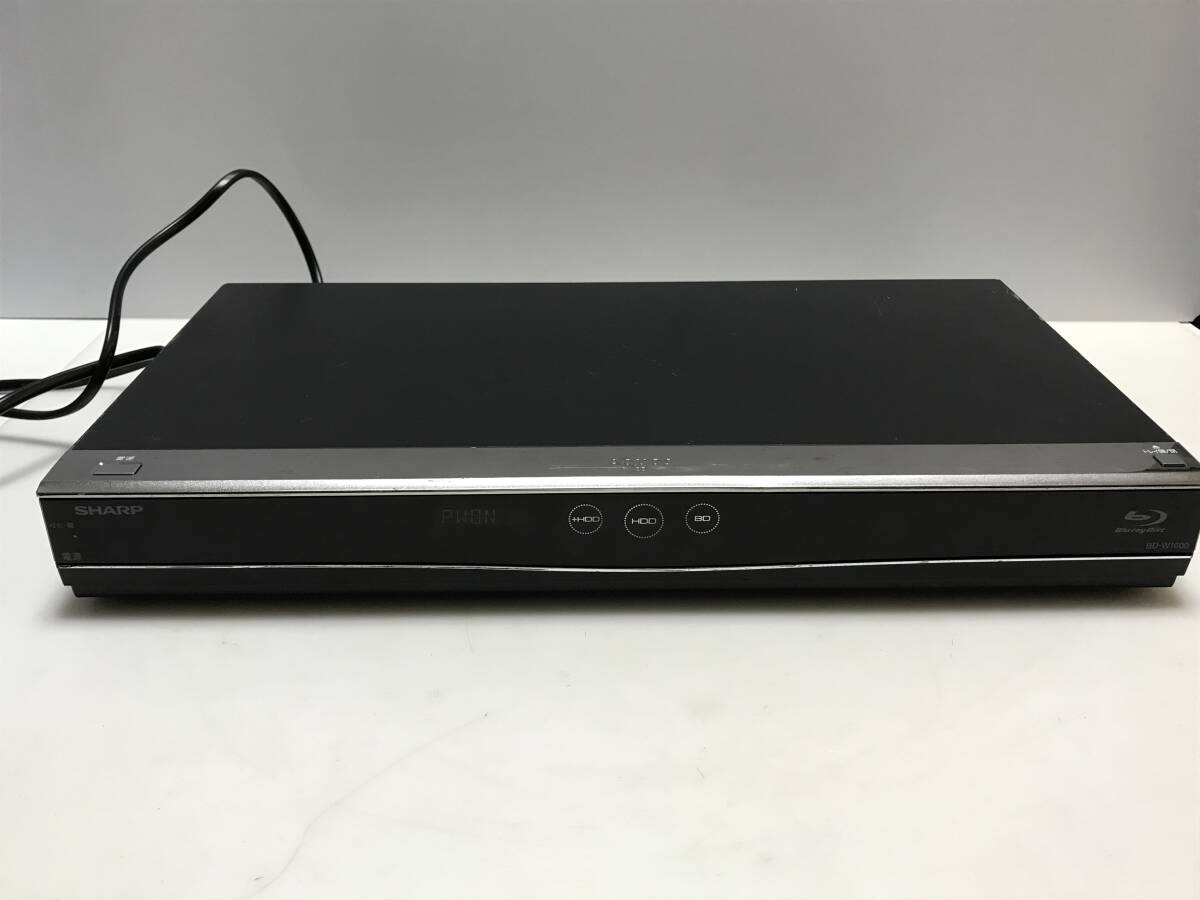 SHARP AQUOS ブルーレイディスクレコーダー BD-W1600(美品) 2025年最新】Yahoo!オークション -bd-w1600の中古品・新品・未