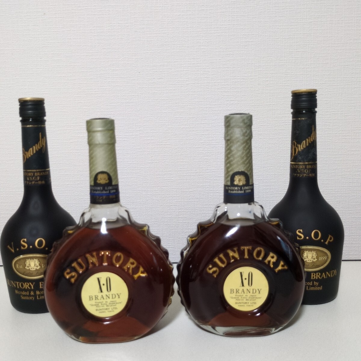 ◆未開栓5本 まとめ サントリー ブランデー ニッカ VSOP XO Yahoo!オークション -「サントリー vsop」の落札相場・落札価格