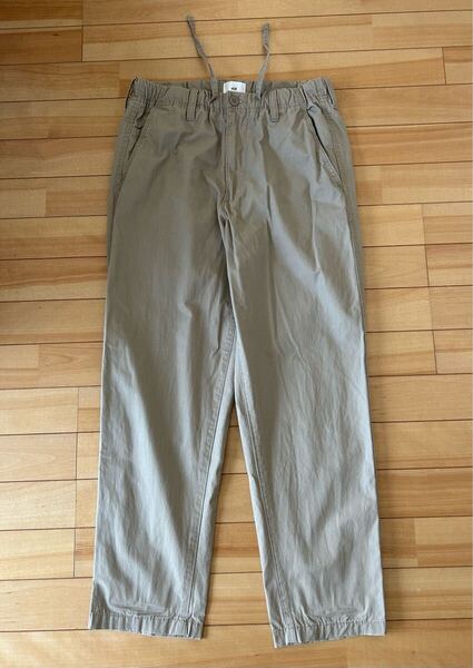 送料無料 H&M エイチアンドエム EUR XS コットン イージーパンツ ベージュ パンツ コットンパンツ メンズ チノパン