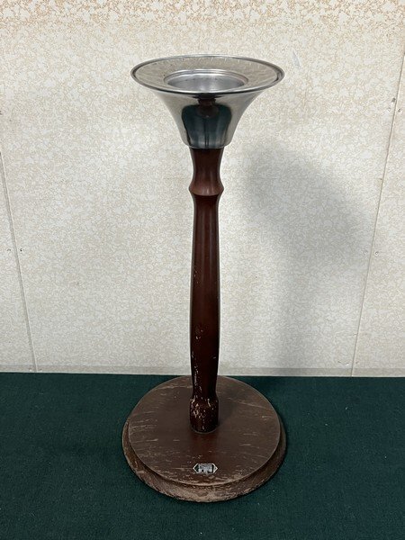 ビンテージ 木製スタンド スタンド灰皿 アンティーク オールド レトロ ビンテージ 木製スタンド スタンド灰皿 アンティーク オールド