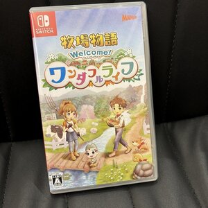Ω大人気!【NINTENDO SWITCH ニンテンドー スイッチ ソフト カセット 牧場物語 Welcome ワンダフルライフ】NA04155