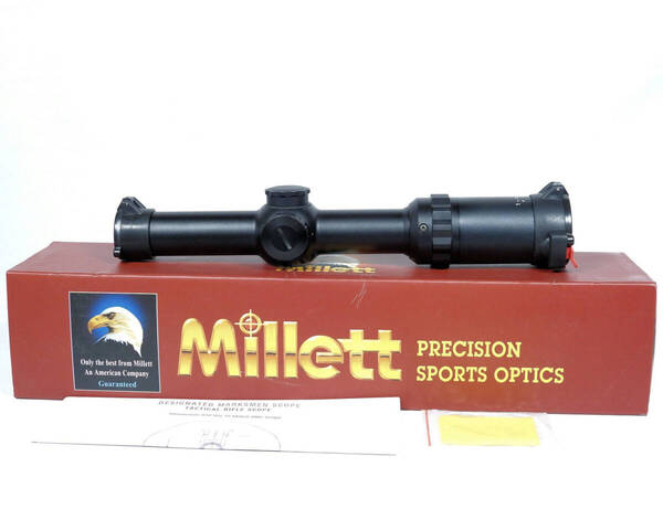 実物 Millett DMS-1 1-4x24mm ショートスコープ 【送料無料】Leupold リューポルド M4