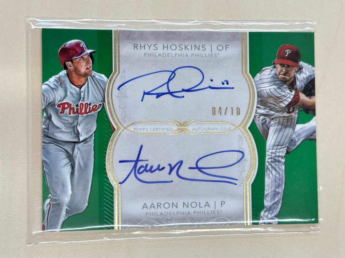 MLB Rhys Hoskins PSA10 50枚限定直筆サインカード Yahoo!オークション -「rhys hoskins」の落札相場・落札価格