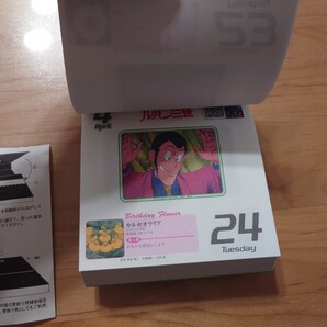 ★トムス・エンタテインメント★株主優待★2007年アニメキャラクター日めくりカレンダー★中古品★未使用★ルパン三世ほか