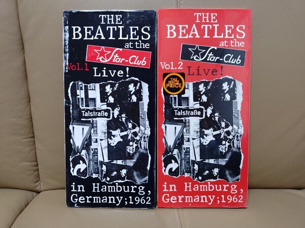★ビートルズ THE BEATLES★THE BEATLES at the Star-Club Live! Vol.1,Vol.2★In Hamburg,Germany;1962★2CD With Tall Box★中古★Rare