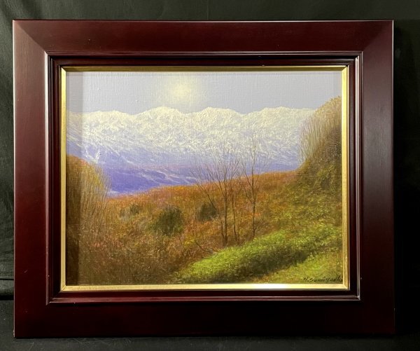 住吉久志「早春の里」油彩 額装 風景画 油絵 油画 絵画 Yahoo!オークション -「住吉久志」(油彩) (絵画)の落札相場