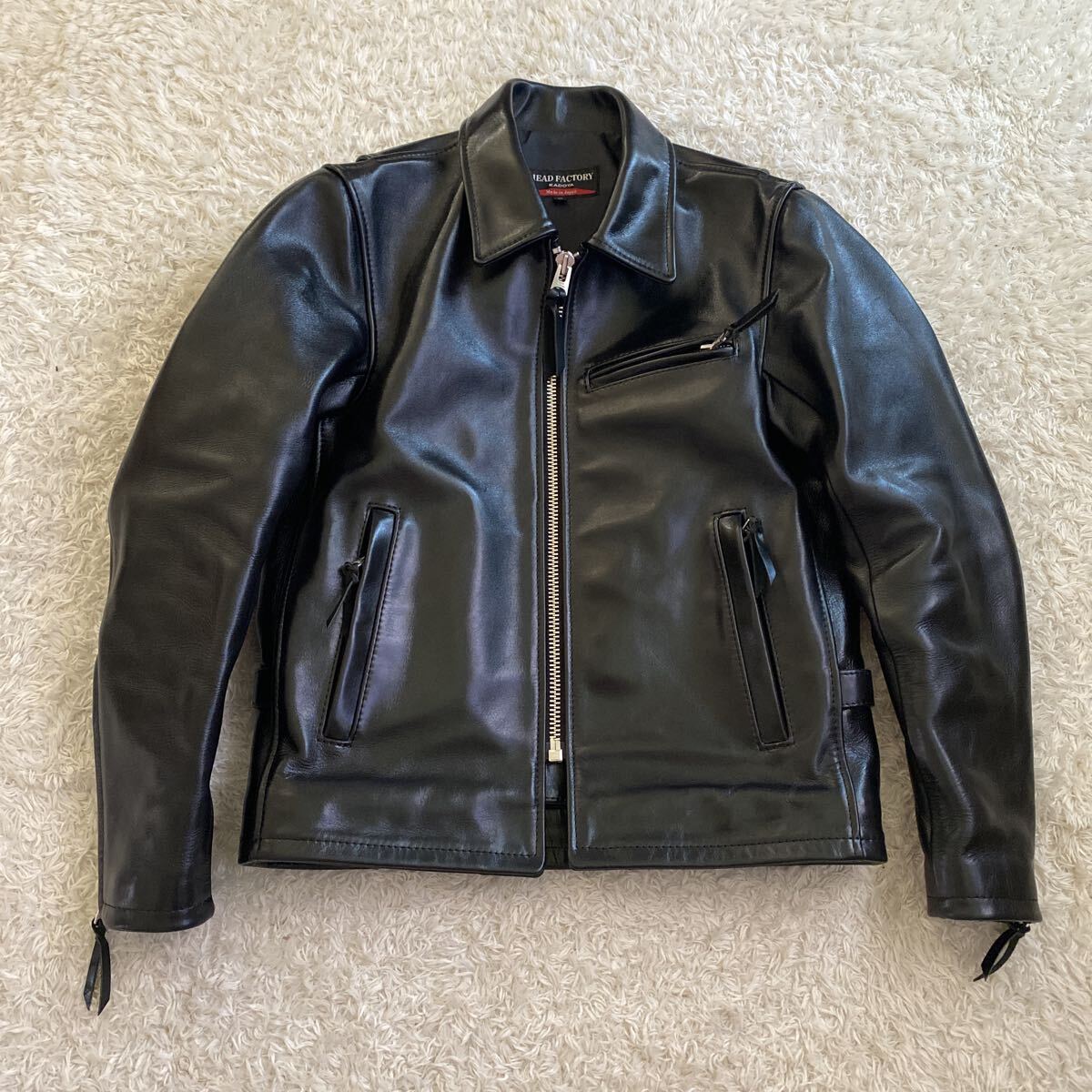 【極美品】カドヤ WS シングルライダースジャケット カウレザー 保護パット付き 2025年最新】Yahoo!オークション - KADOYA | カドヤ(ライダース