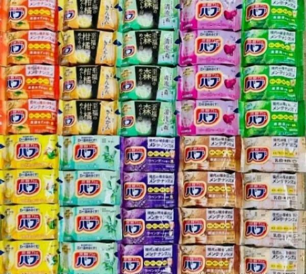 ①バブ 花王バブ kao にごり湯 10種類40個 薬用入浴剤