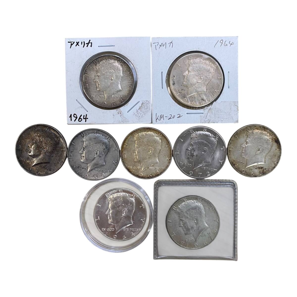 必見 1910年代-1967 アメリカ 銀貨 27枚まとめ ケネディ 未使用品有 Yahoo!オークション -「ケネディコイン 銀貨」の落札相場・落札価格