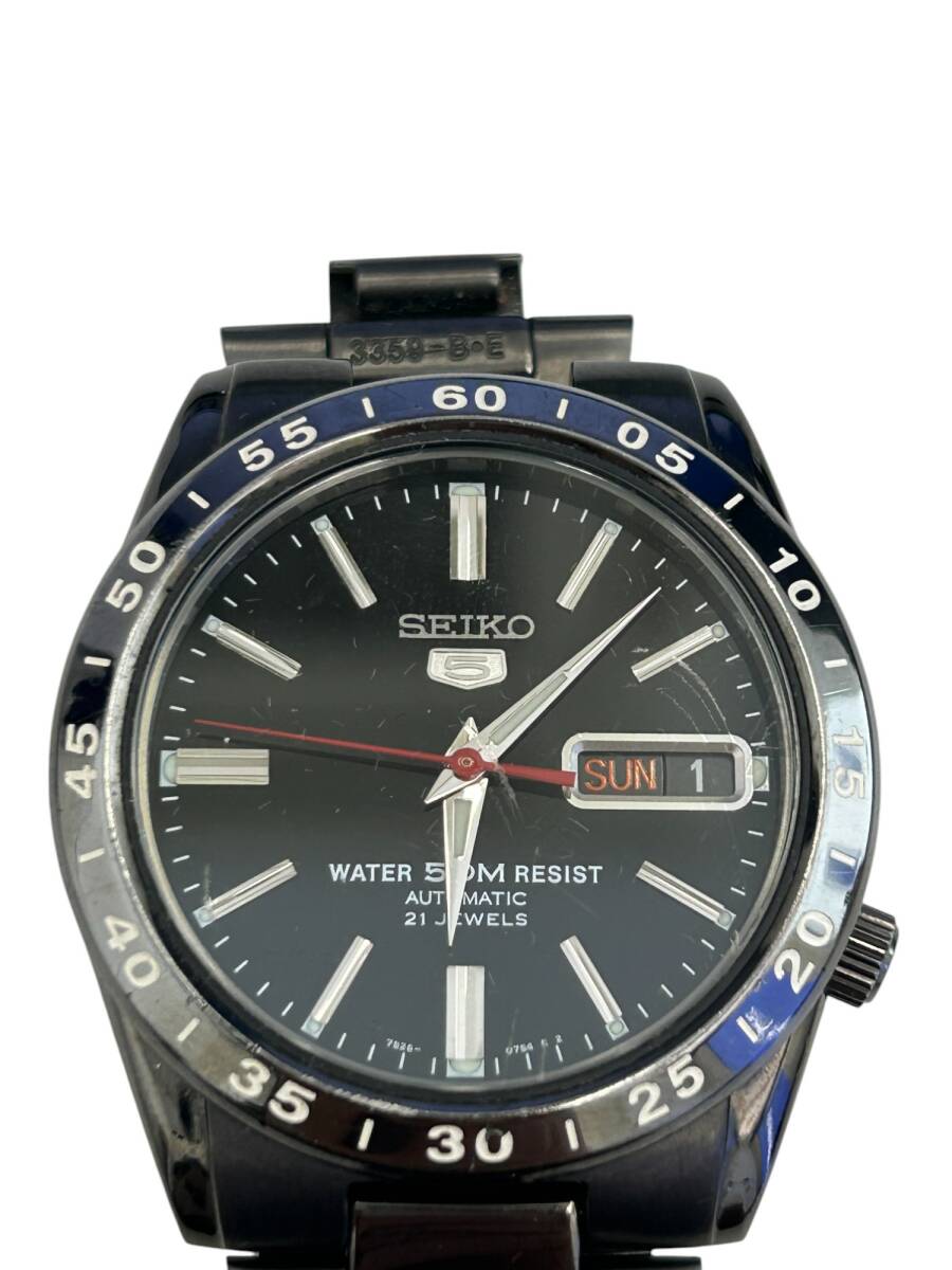 セイコー 自動巻き ファイブ 7S26-02T0 黒文字盤 Yahoo!オークション -「seiko 7s26-02t0」の落札相場・落札価格