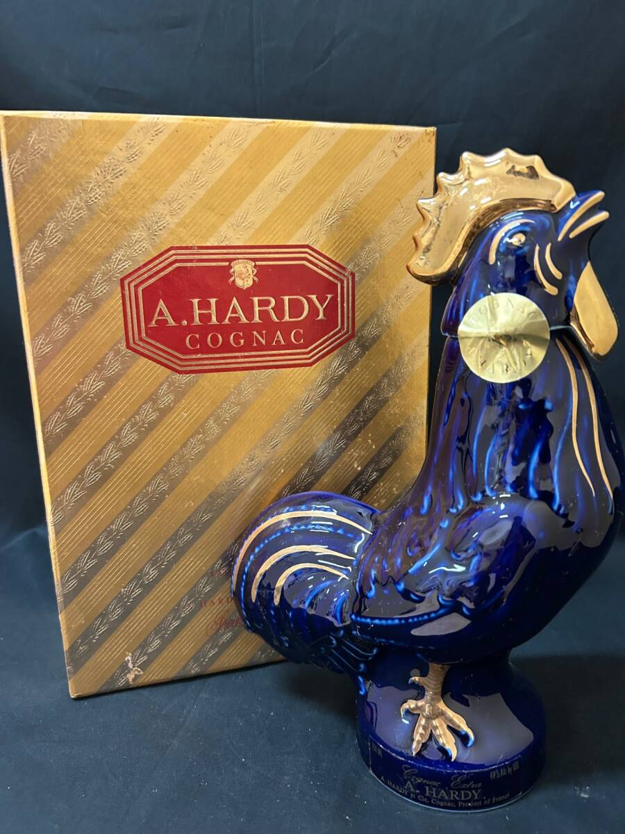 A.HARDY COGNAC ニワトリ 陶器 コニャック750ml 40% 箱入 Yahoo!オークション -「ニワトリ 陶器」(ブランデー