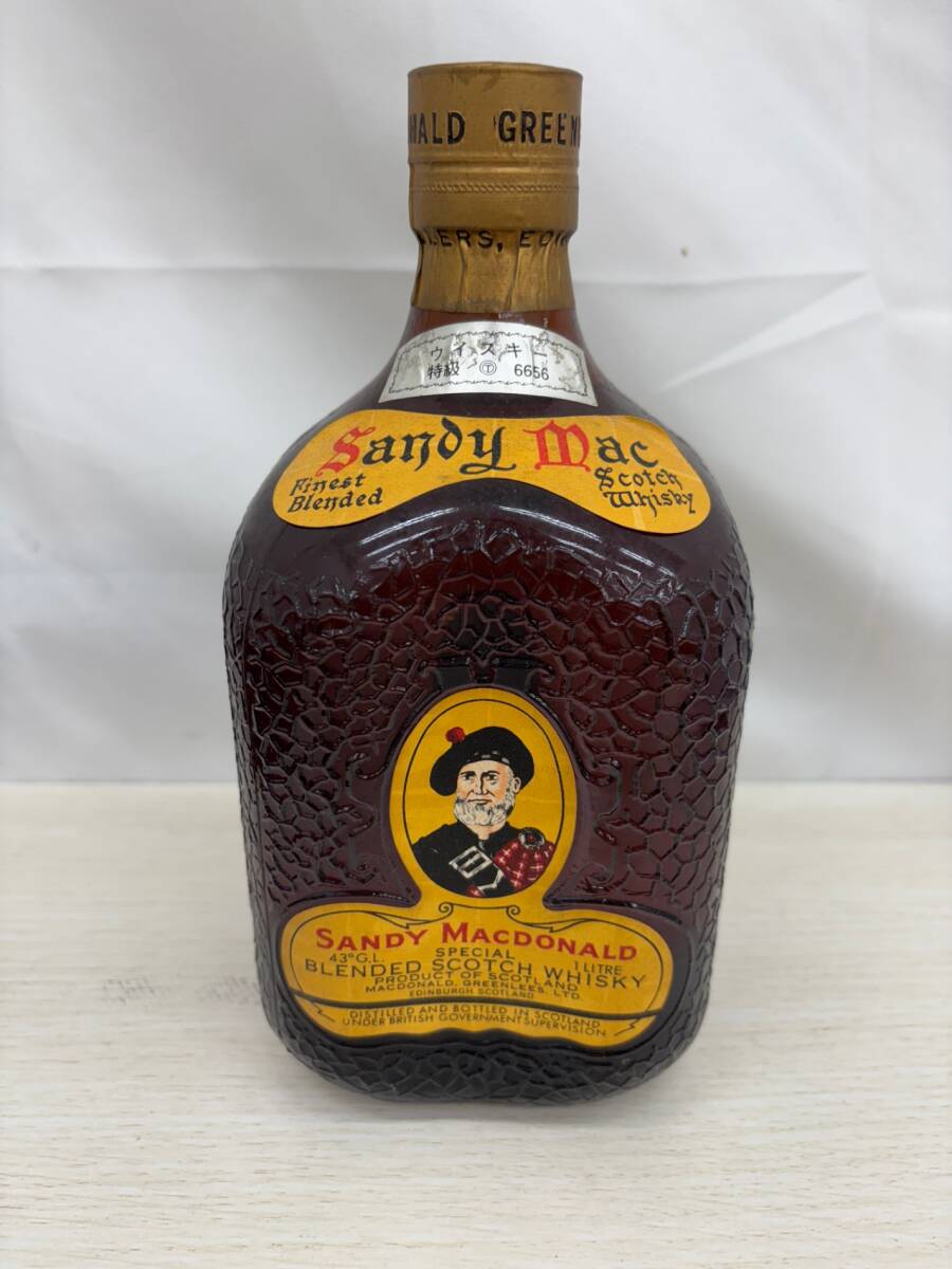 SANDY MACDONALD スコッチウイスキー 未開封　247え SANDY MACDONALD スコッチウイスキー 未開封 247え - メルカリ