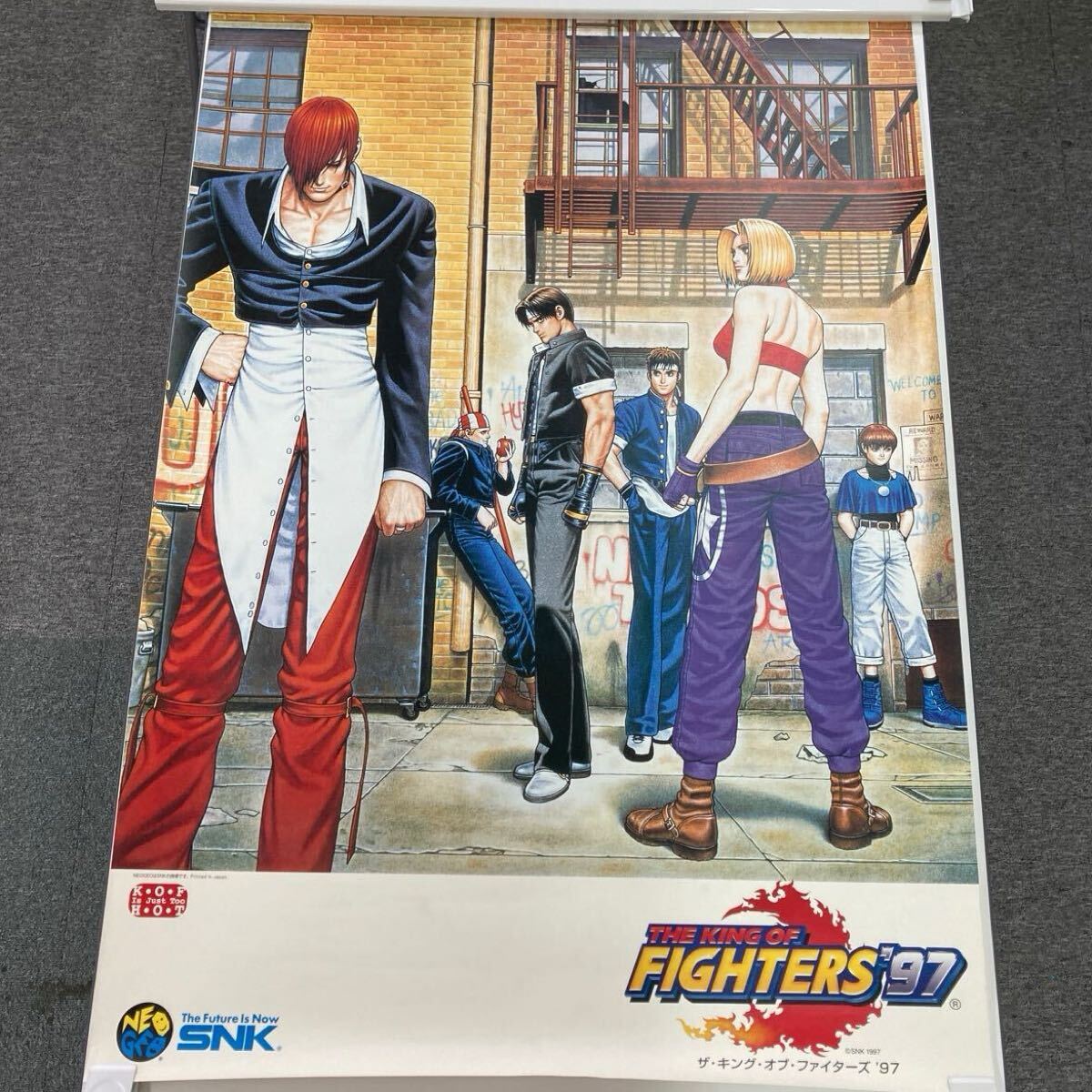 希少 店頭用 ザ キング オブ ファイターズ ネスツ編 KOF 販促ポスター Yahoo!オークション -「kof ポスター」(ポスター) (アーケード
