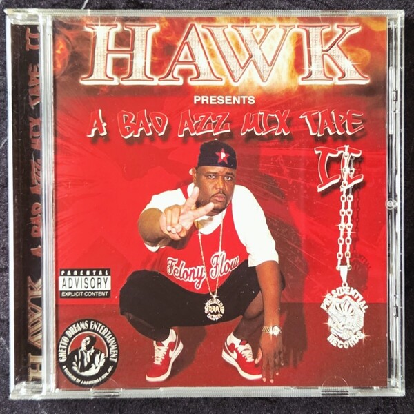 テキサスG-RAPレア盤 Hawk『 A Bad Azz Mix Tape Tape II』SUC DJ SCREW