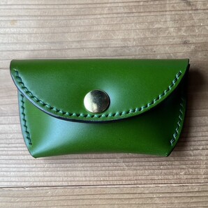 MGコインケース【送料無料】手縫い・アルプスレザーコードバン・カラーオーダー可(メール受付)solorileather.blog.jp