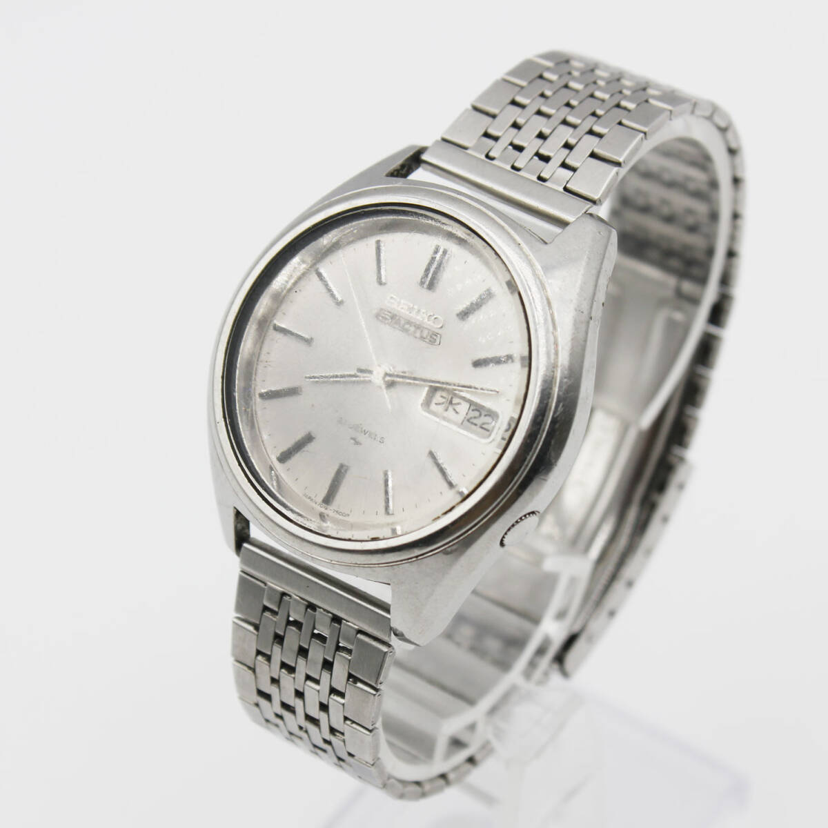 SEIKO セイコー◆セイコー5ACTUS デイデイト シルバー文字盤 稼働品 2025年最新】Yahoo!オークション -セイコー5actusの中古品・新品