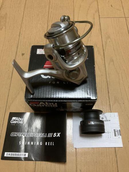 新品 正規品 アブガルシア(Abu Garcia) カーディナル 3 【SX2000S】 スピニングリール 替えスプール付き 釣り具