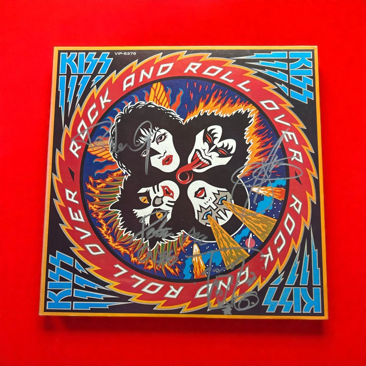 【直筆サイン】KISS WORLD DOMINATION 超希少品 Yahoo!オークション -「キッス」(サイン) (記念品、思い出の品
