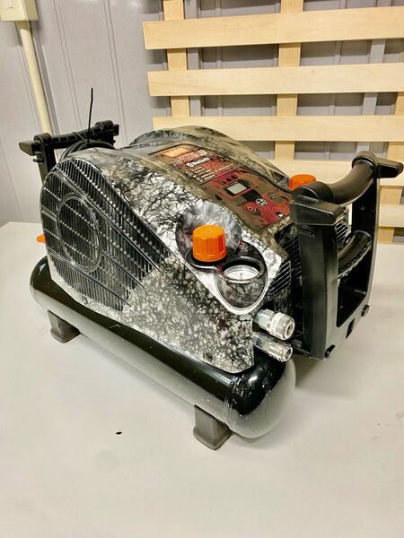 限定色ガイアシルバー(極美)MAXエアーコンプレッサーAK-HH-1270E3