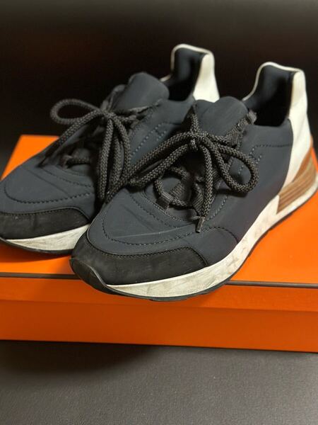 HERMES エルメス スニーカー マイルス