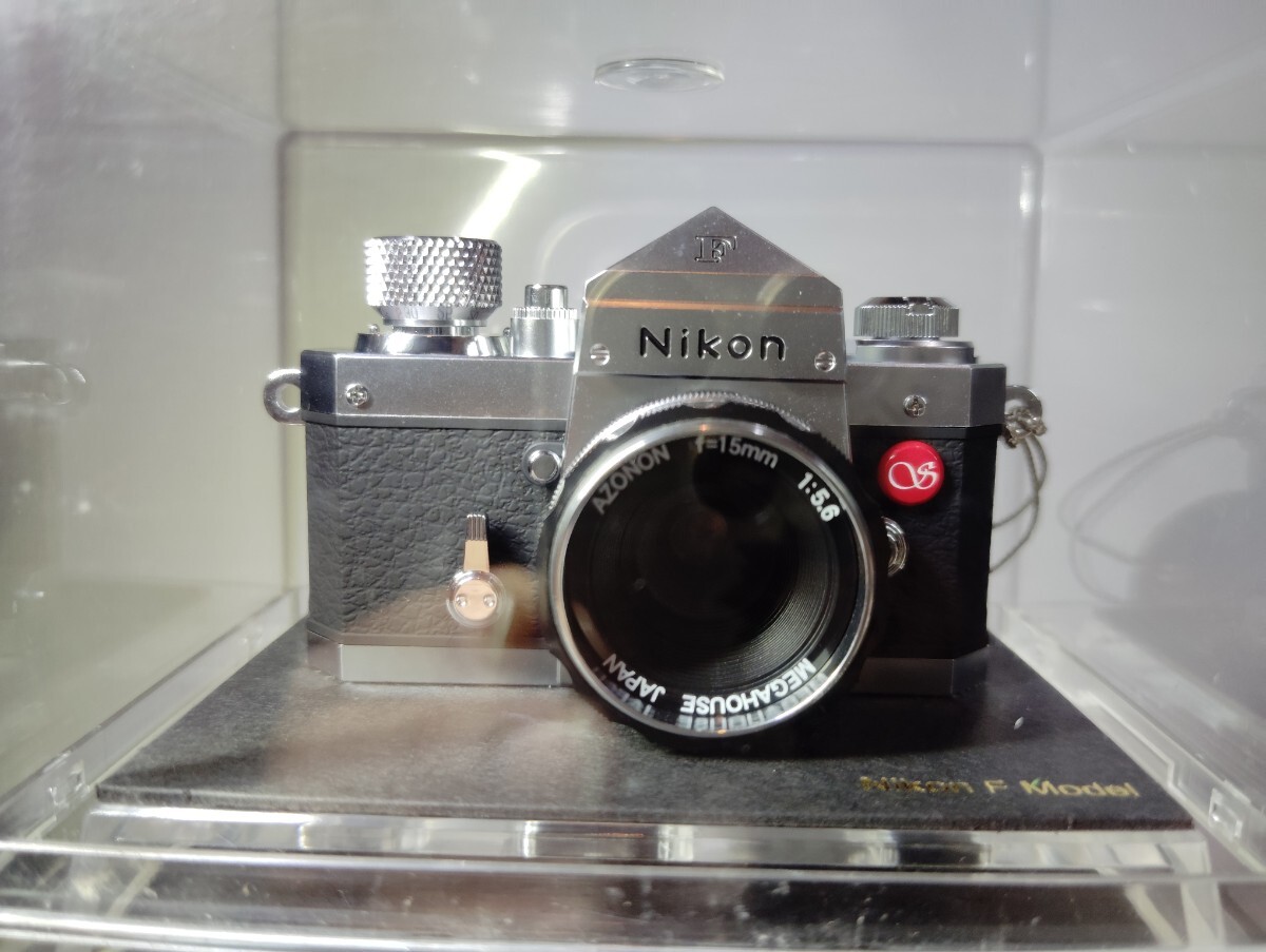 Nikon レンジファインダー MegaHouse SHARAN ケース付き MegaHouse SHARAN シャラン Nikon ニコン F ミニチュア 超小型