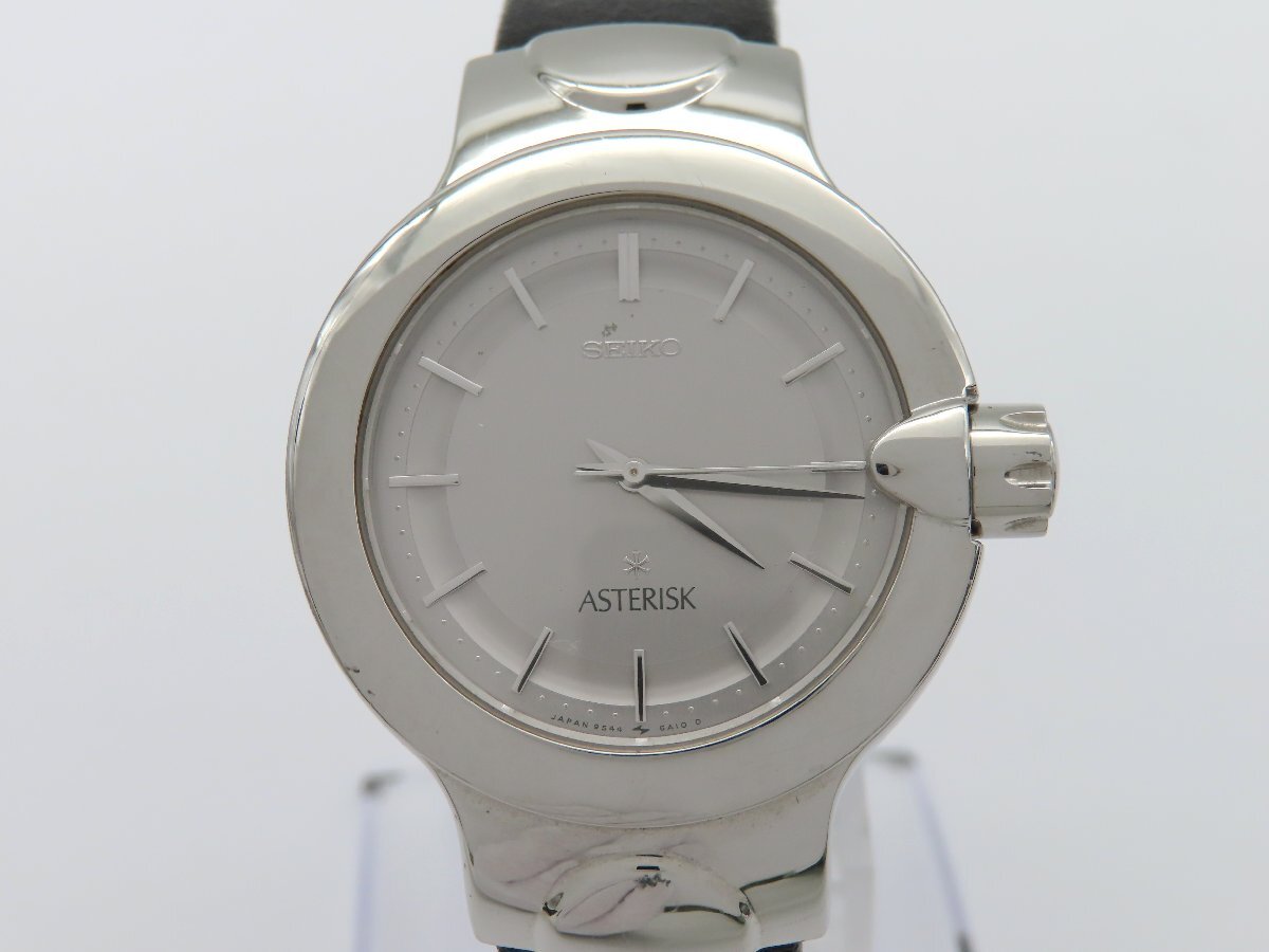 seiko asterisk アスタリスク9544-62A0 シルバー文字盤 seiko asterisk アスタリスク9544-62A0 シルバー文字盤 - メルカリ