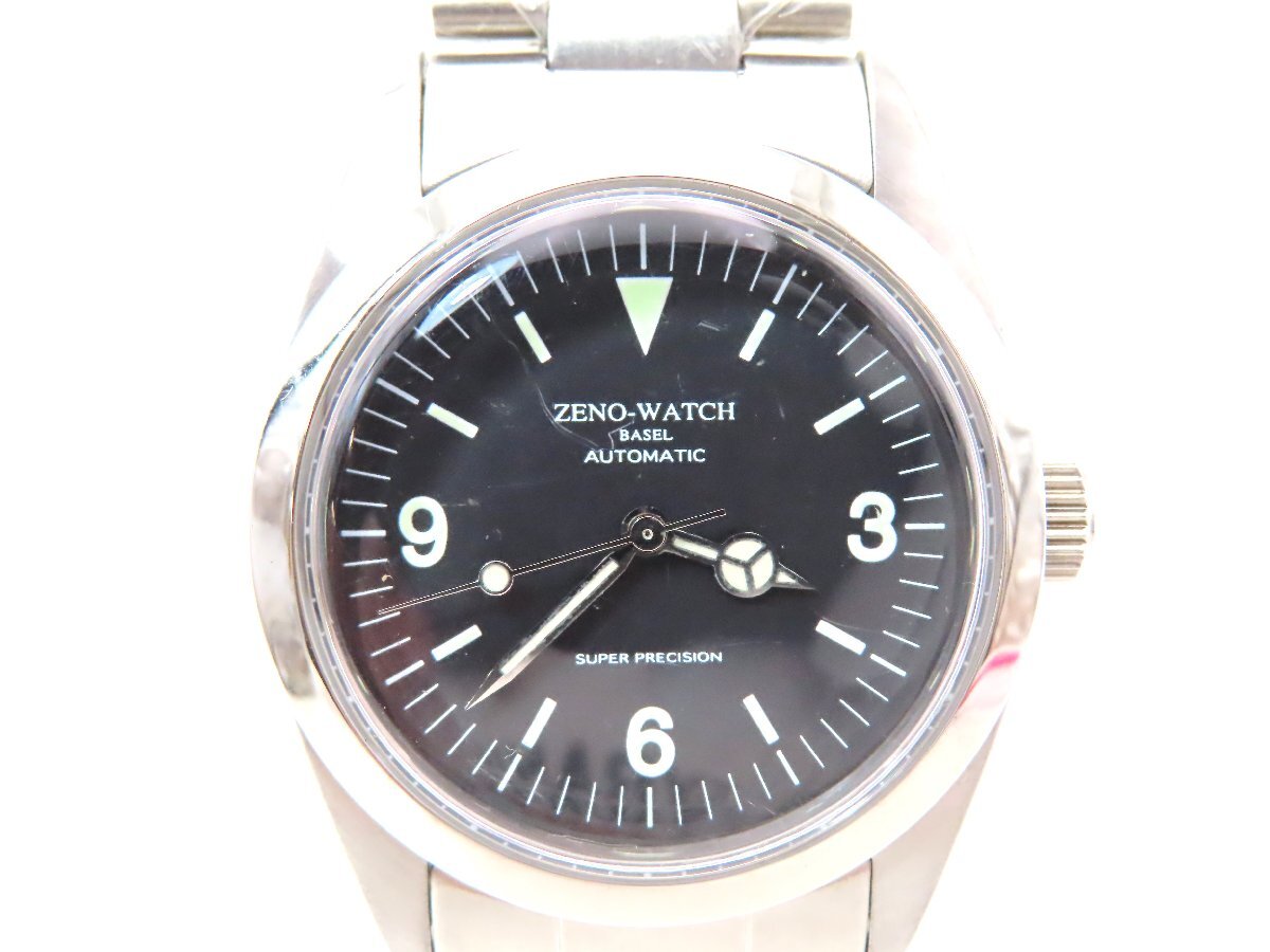 ZENO-WATCH ZN-001 白×黒文字盤 自動巻き ボーイズ レトロ Yahoo!オークション -「zeno zn-001」の落札相場・落札価格