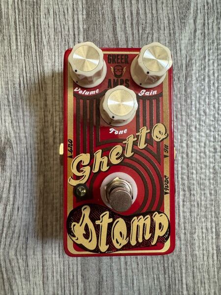 美品 greer amps ghetto stomp オーバードライブ エフェクター