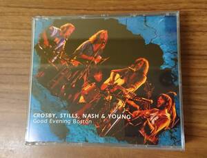 クロスビー、スティルス、ナッシュ&ヤングCSN&Y Crosby,Stills,Nash&Young Good Evening Boston 新品輸入プレスCD (4CD)