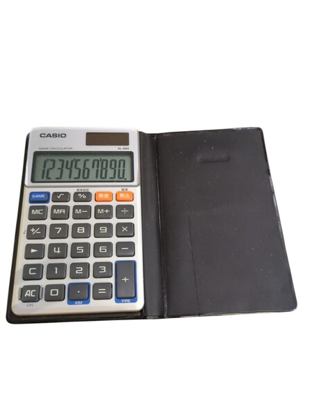 CASIO カシオ ゲーム電卓 手帳タイプ SL-880