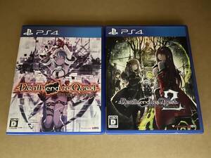 PS4【美品2本セット】Death end re;Quest(デス エンド リクエスト)/Death end re;Quest2(デス エンド リクエスト2)