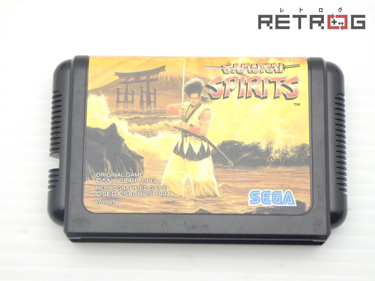 Yahoo!オークション -「サムライスピリッツ メガドライブ