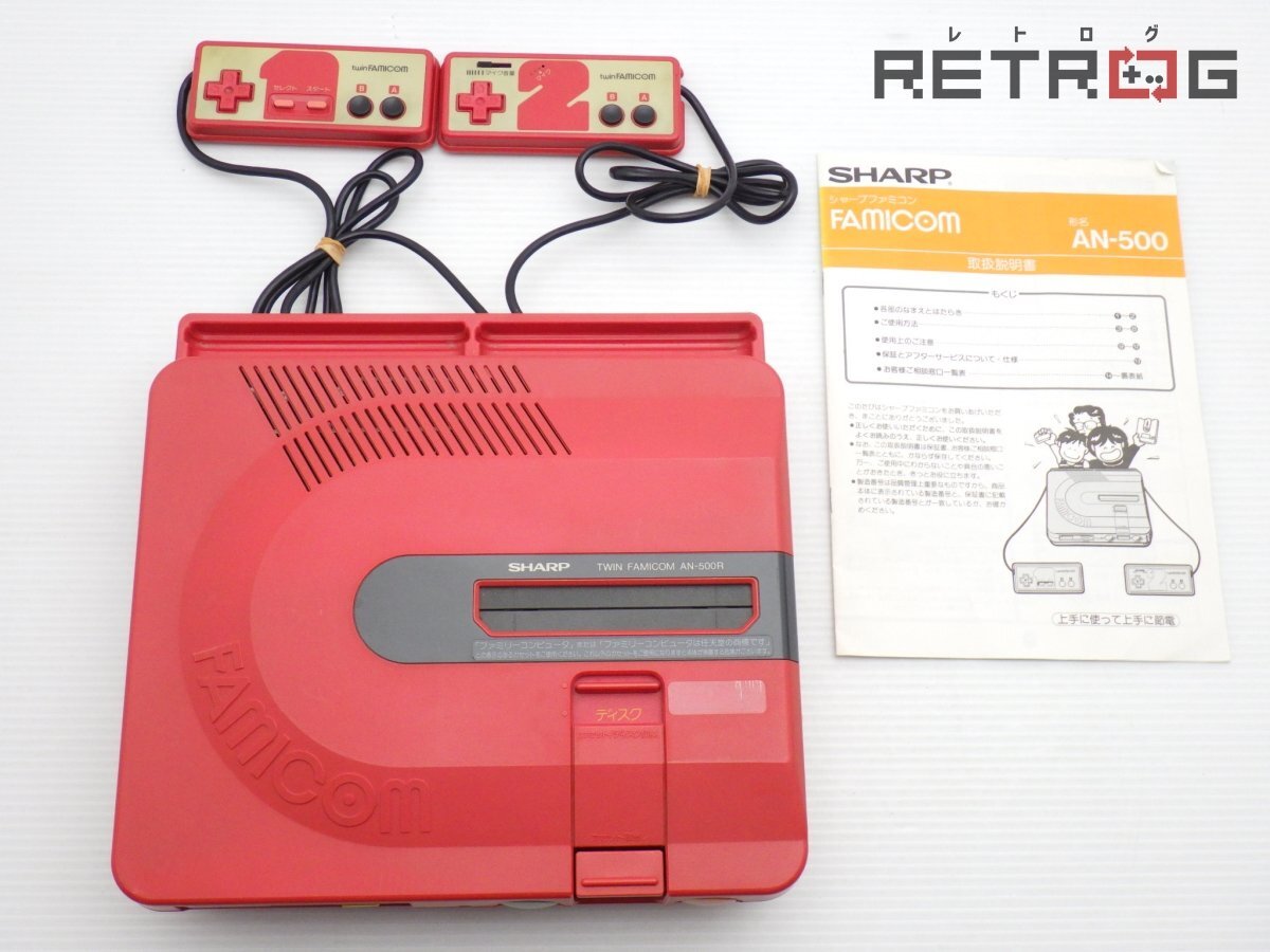 ツインファミコン赤本体のみ動作品 Yahoo!オークション -「ツインファミコン 赤」(本体