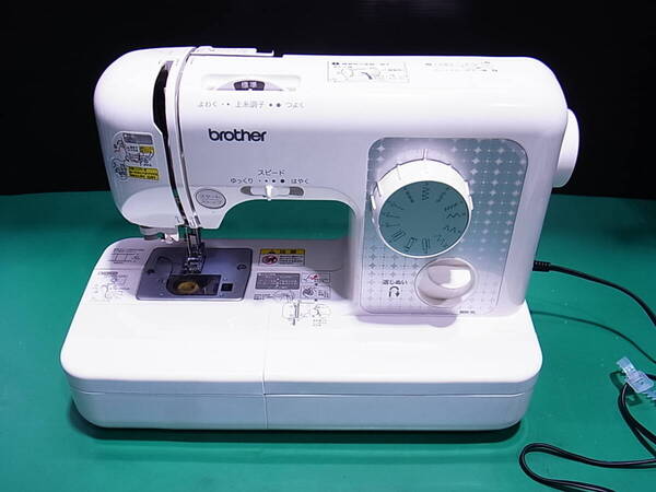 ■■【即決】brother ブラザー 電子ミシン ELU52シリーズ M35-SL 動作確認OKなとても程度良いUSED品!