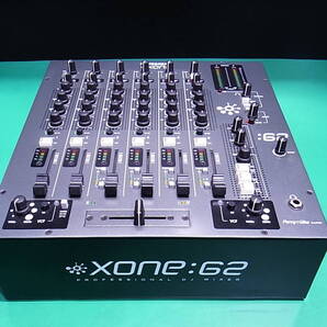 ■■【即決】ALLEN&HEATH(アレン&ヒース)XONE:62 DJミキサー WATTGATE電源ケーブル付 現在まで何のトラブルもなく使用していたUSED品!